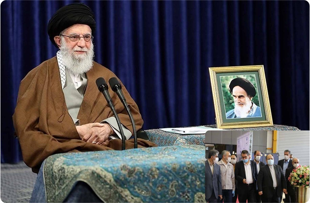 ارائه گزارش فعالیت های گروه رایزکو خدمت مقام معظم رهبری در برنامه ارتباط تصویری به مناسبت هفته کارگر